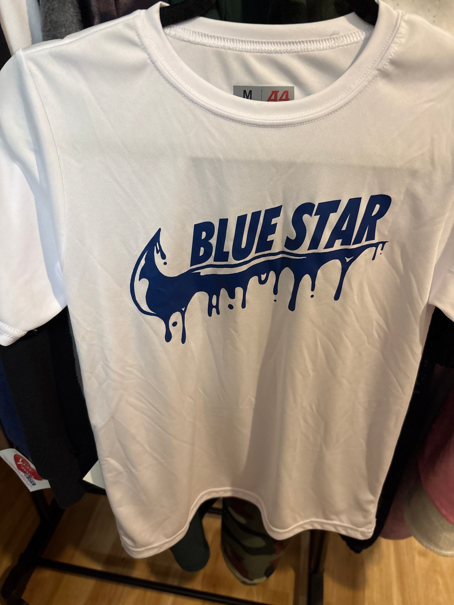 Drop swoosh Blue Star