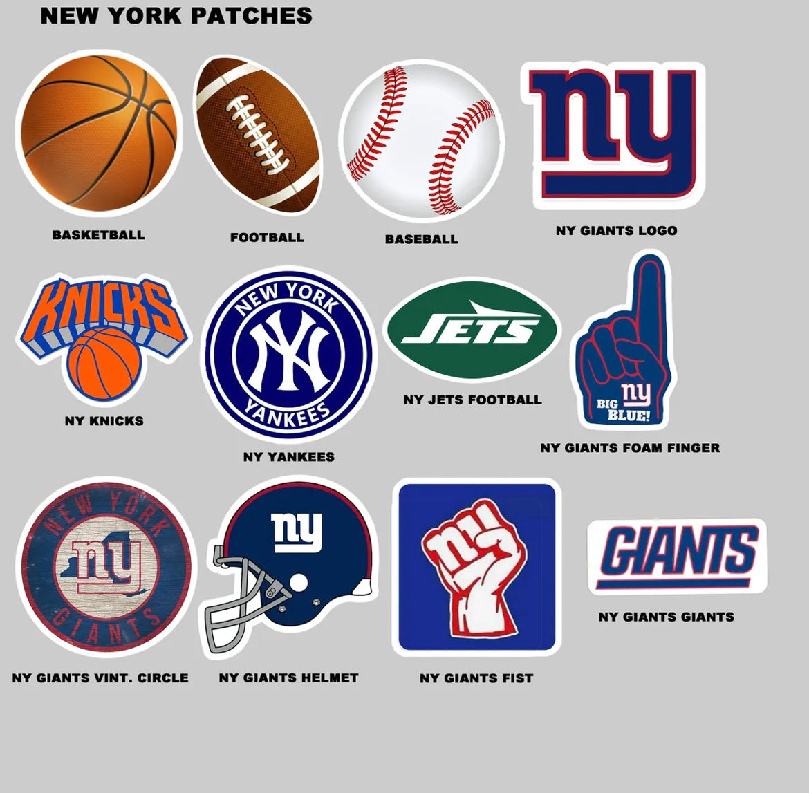 Varsity Name Patch Decal Hooded (up to 8 patches)
