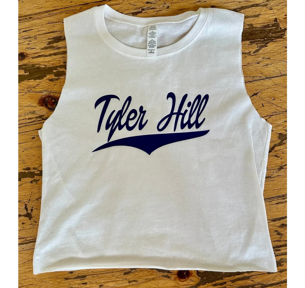 Camp Baby Baseball Tee