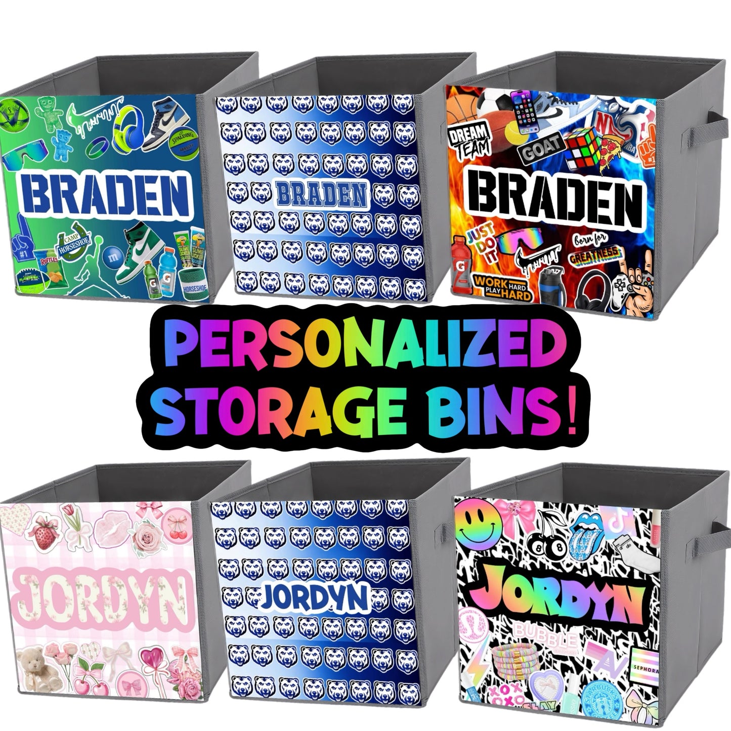 Collapsible Storage Boxes