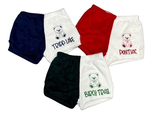 Fuzzy Bear Shorts