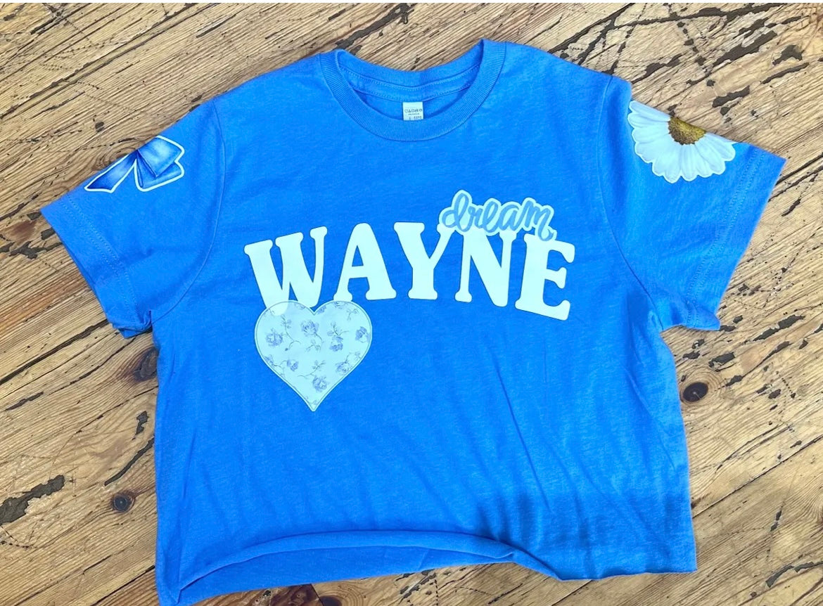 Name 4 Patch Cropped Tee