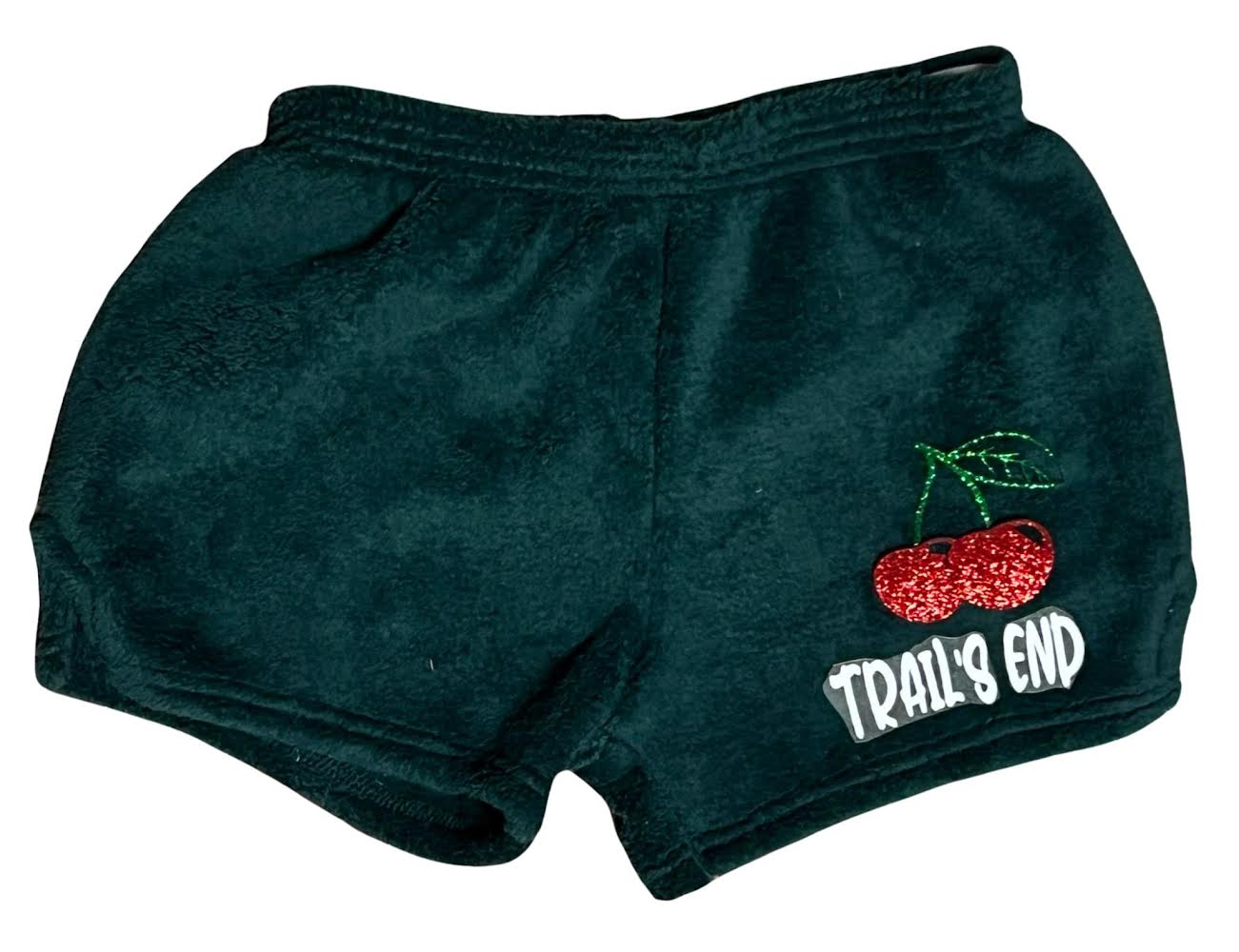 Fuzzy Shorts Bows or Cherries
