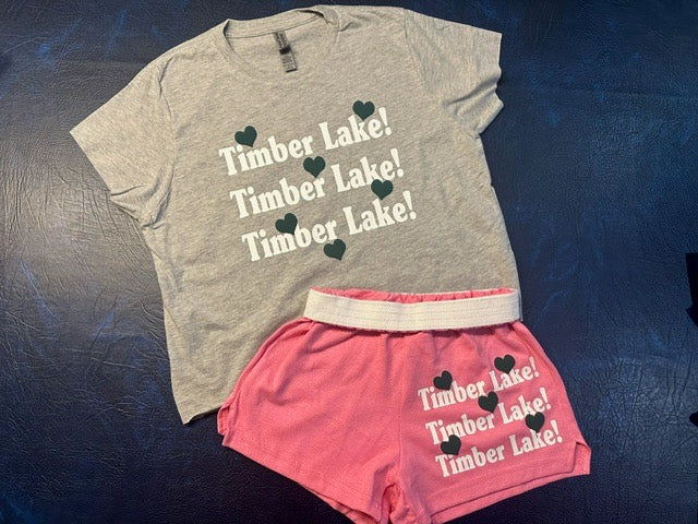 Camp Puffy Heart Cheer Shorts