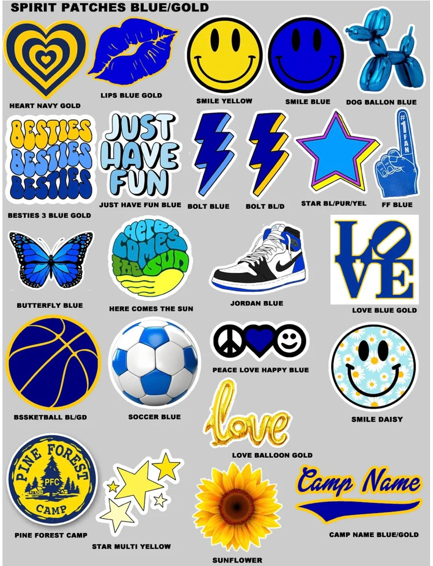 Subway Name Patch Decal Hoodie (up to 8 patches)