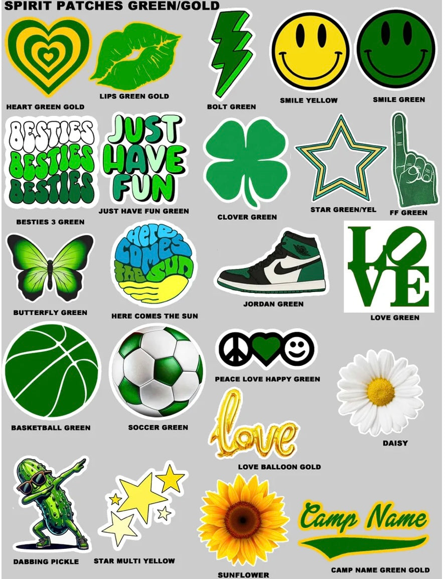 Subway Name Patch Decal Hoodie (up to 8 patches)
