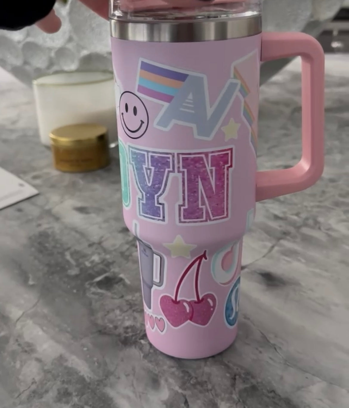 Personalized Tumbler 30 oz. or 40 oz.