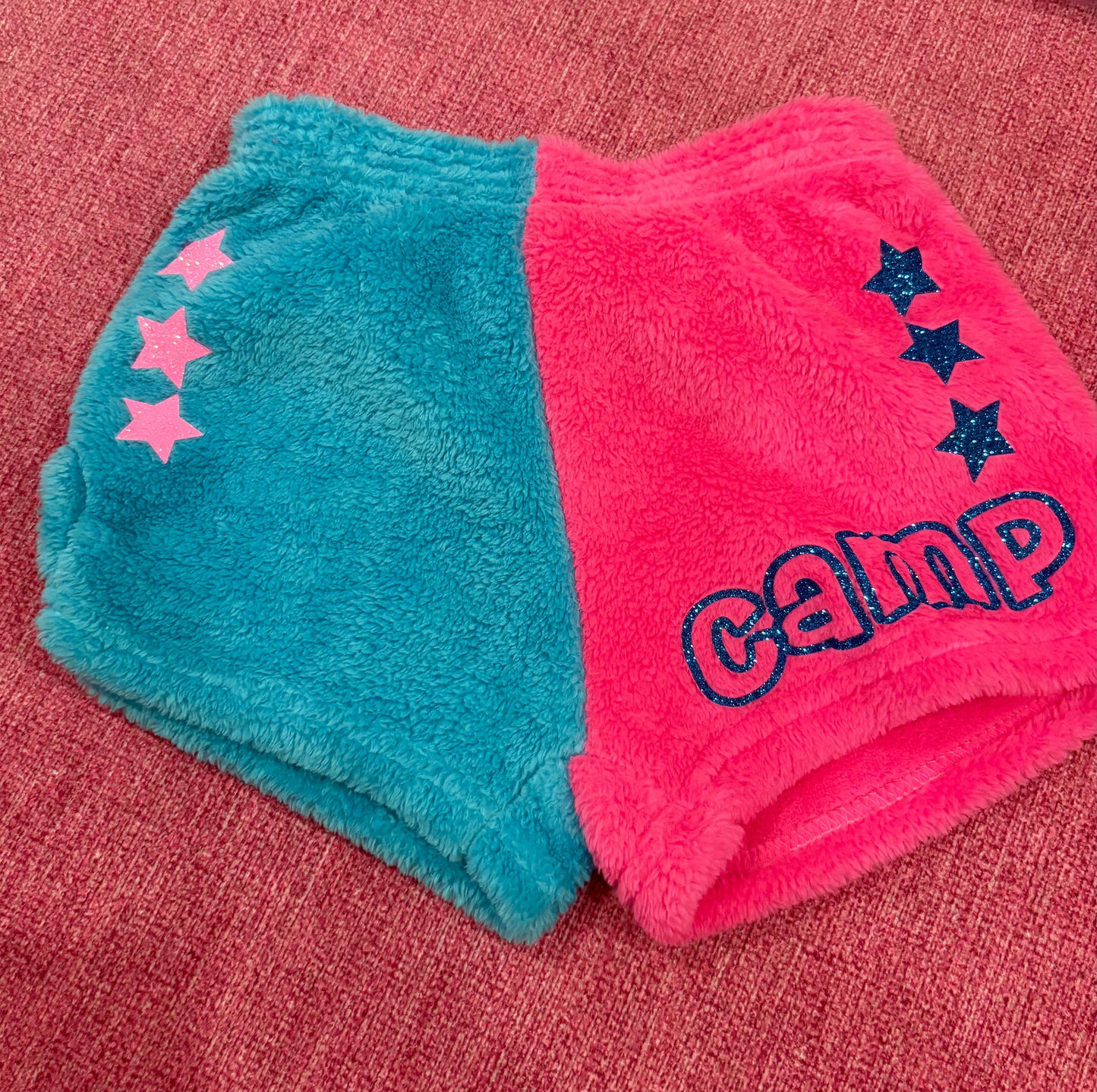 Fuzzy shorts