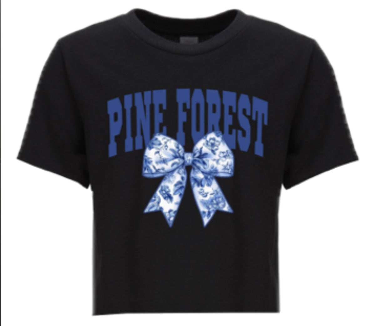 Toile Bow Tee