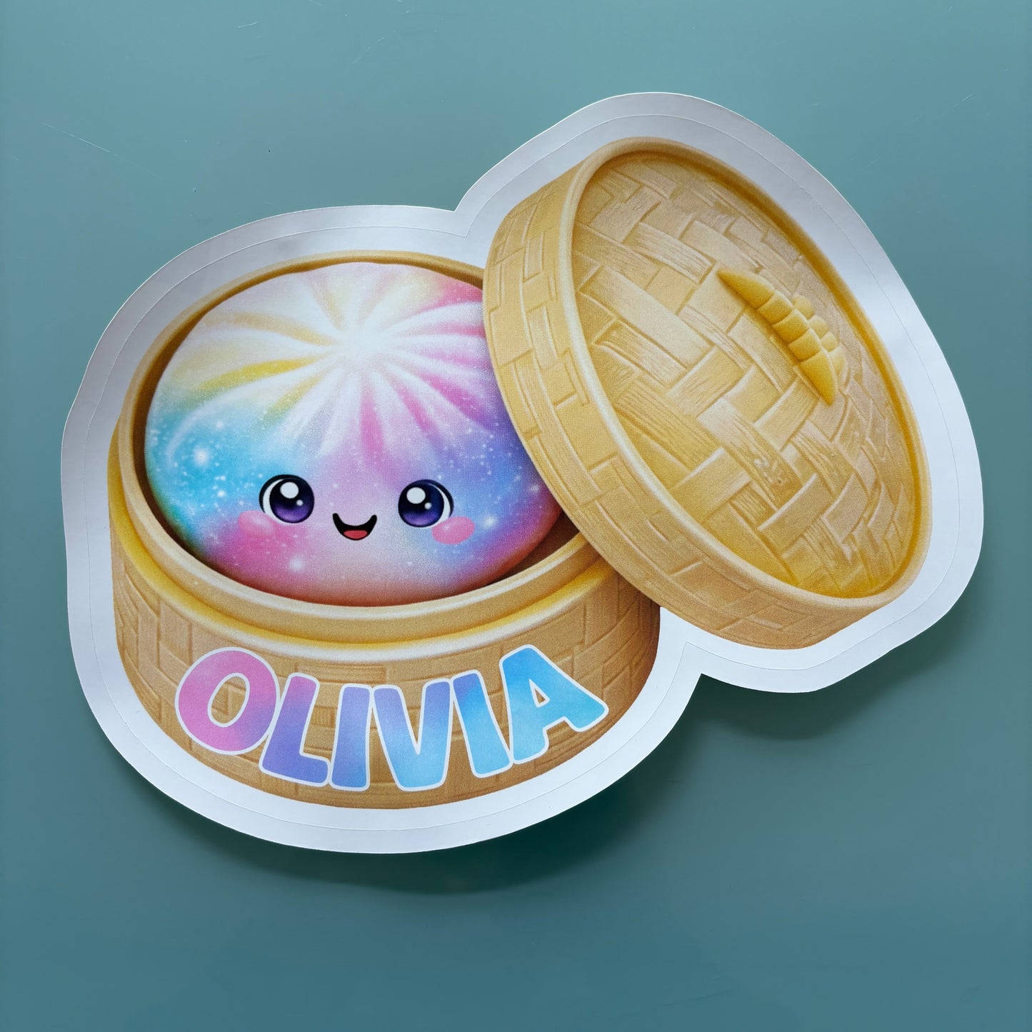 Dumpling Vinyl Sticker
