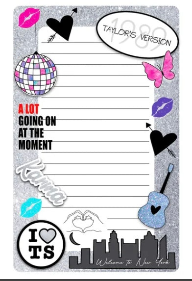 Taylor Swift Stationery