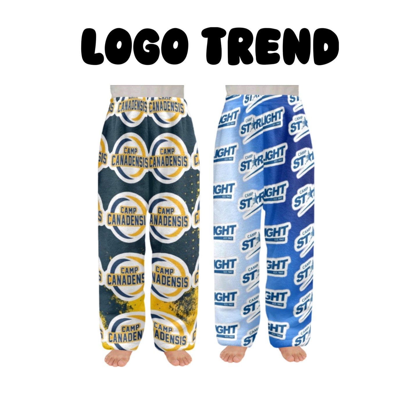 Fuzzy Custom Printed Pajama Pant