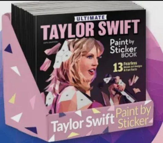 Taylor Swift Paint By Sticker