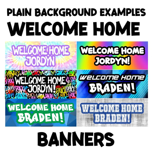 Welcome Home Banner