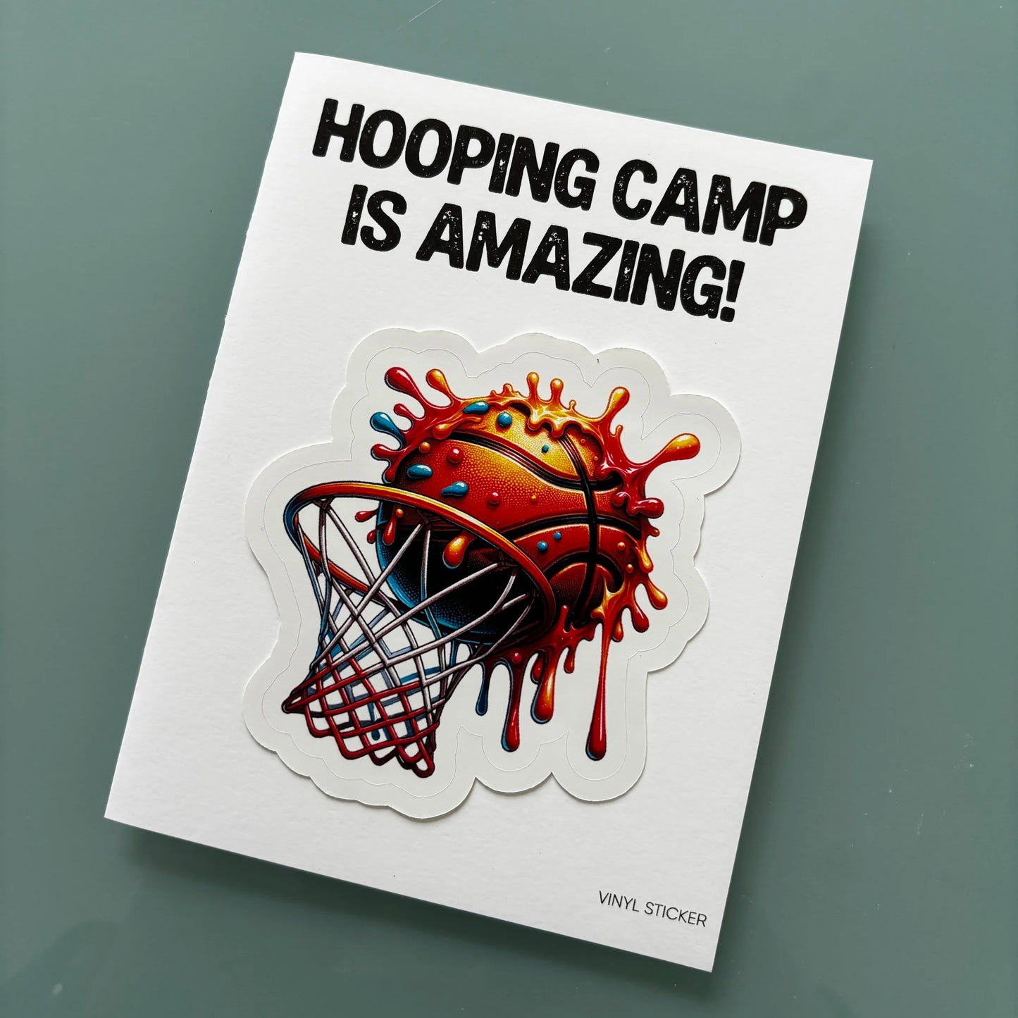 From Home Vinyl Sticker Cards