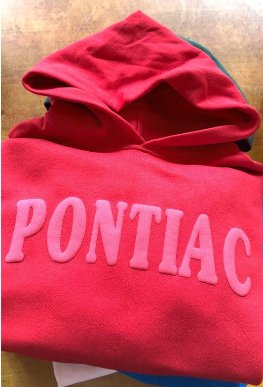 Tone on Tone Embossed Hoodie