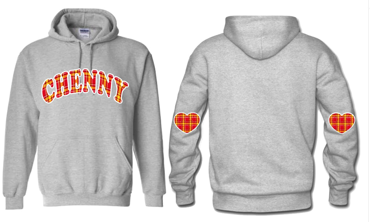 Plaid Heart Hoodie