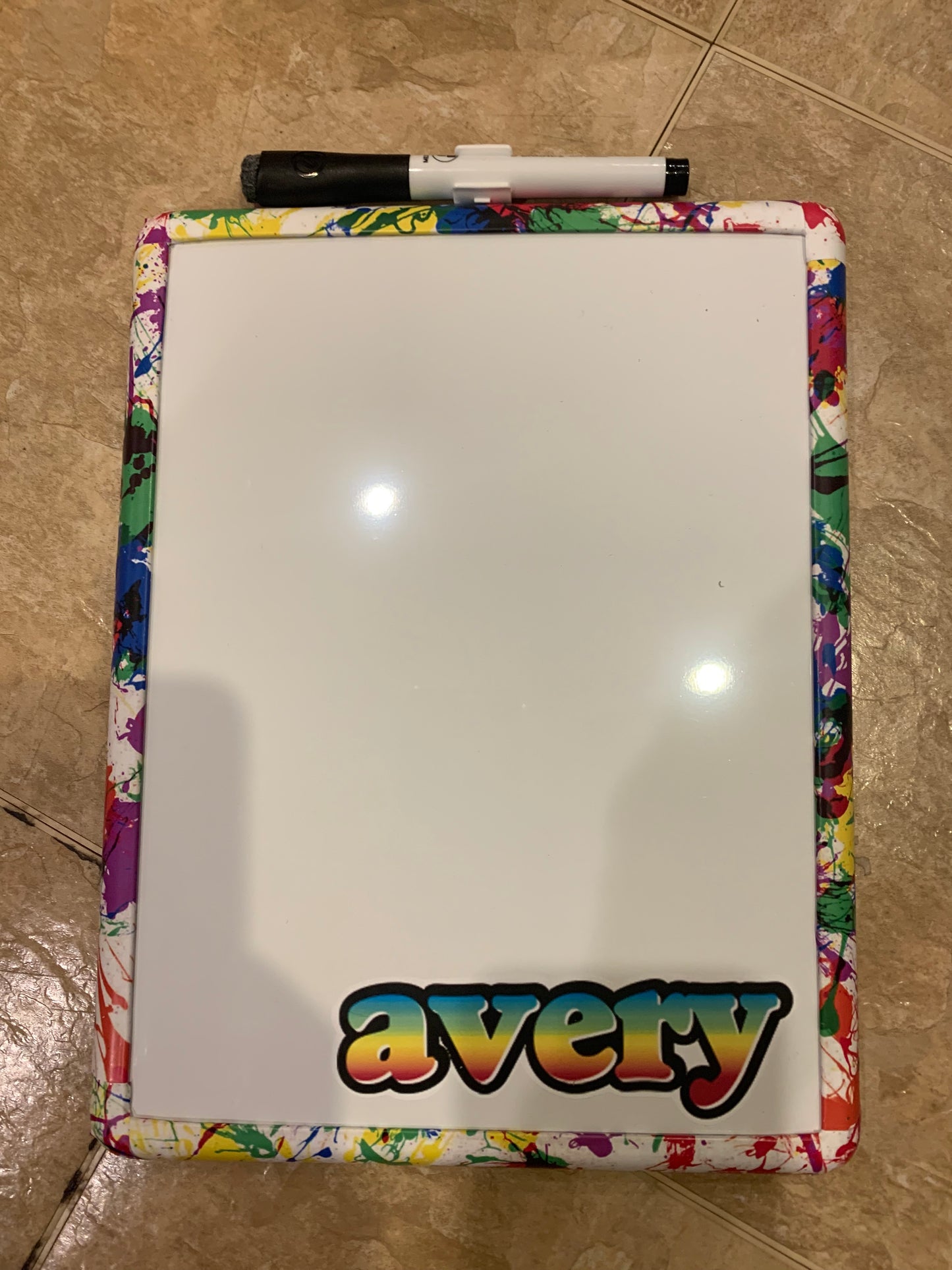 Custom Dry Erase Board