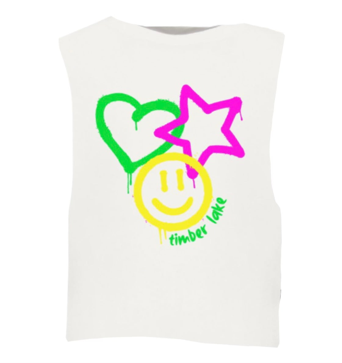 Star Heart Smiley Tee