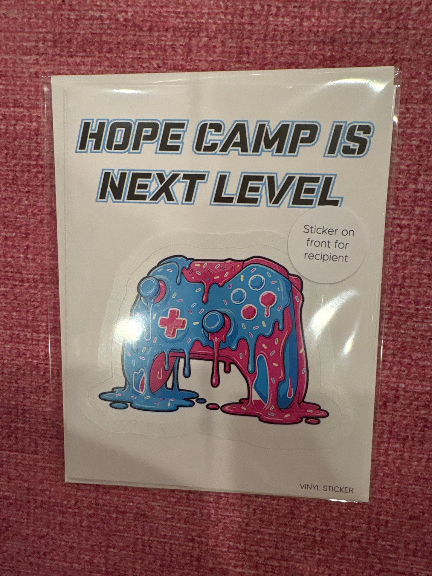 From Home Vinyl Sticker Cards