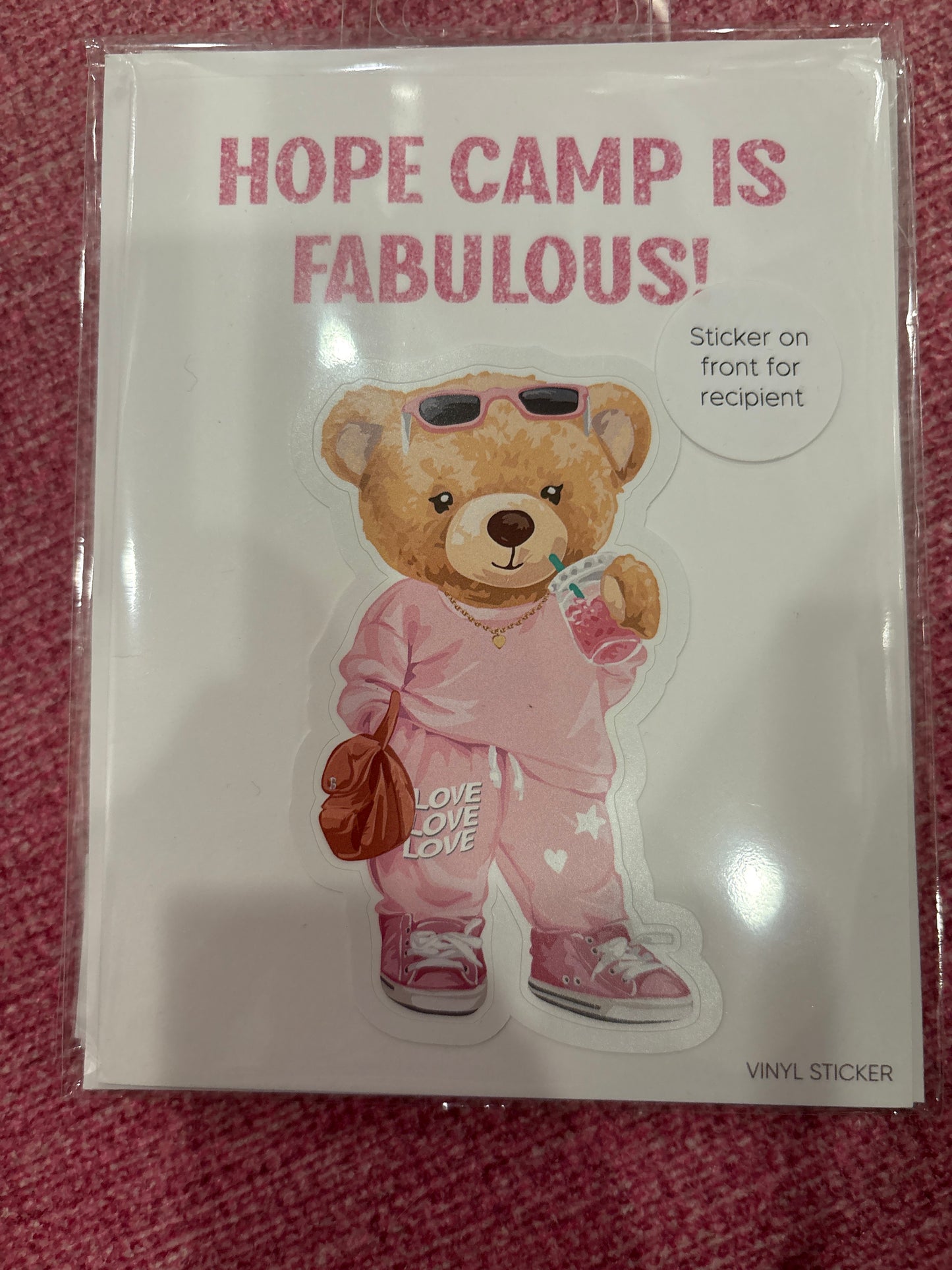From Home Vinyl Sticker Cards