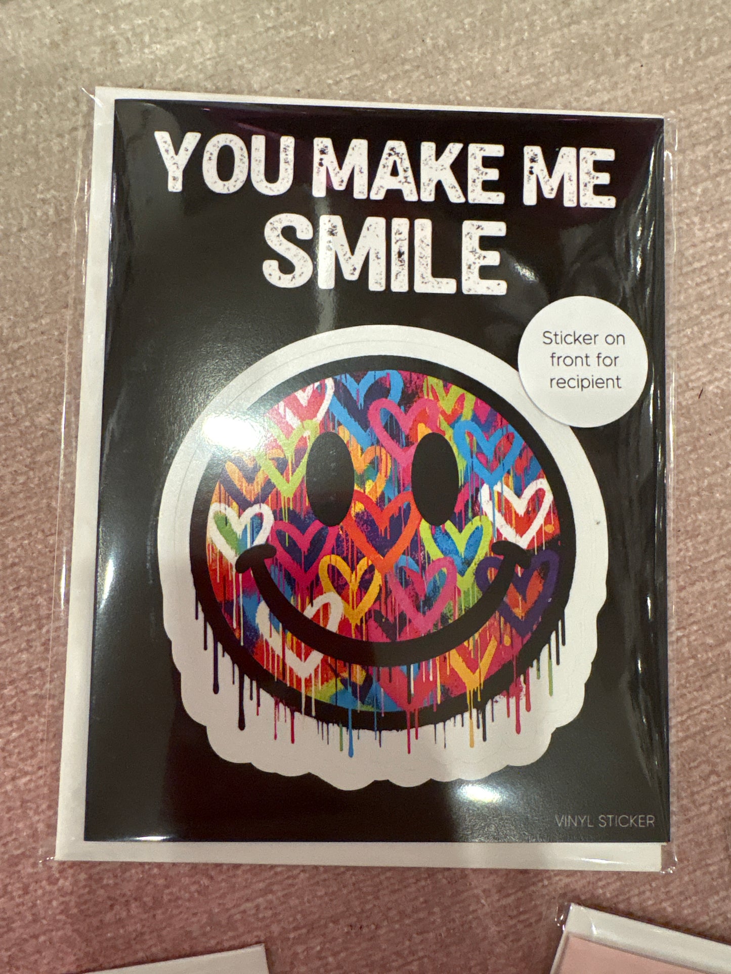 From Home Vinyl Sticker Cards