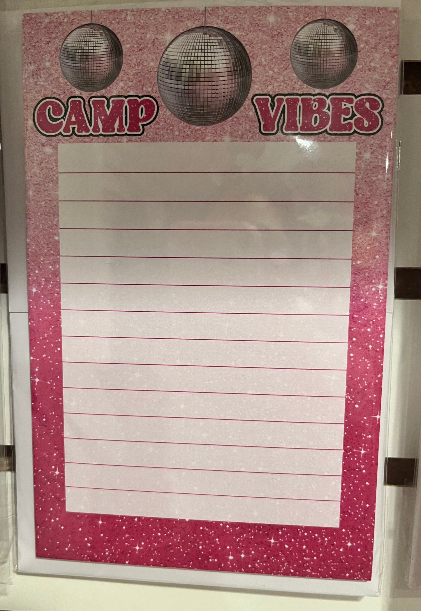 Camp Vibes Lined Stationery