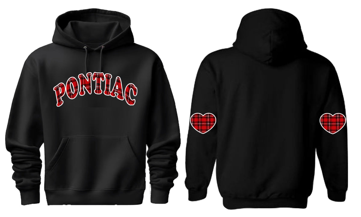 Plaid Heart Hoodie