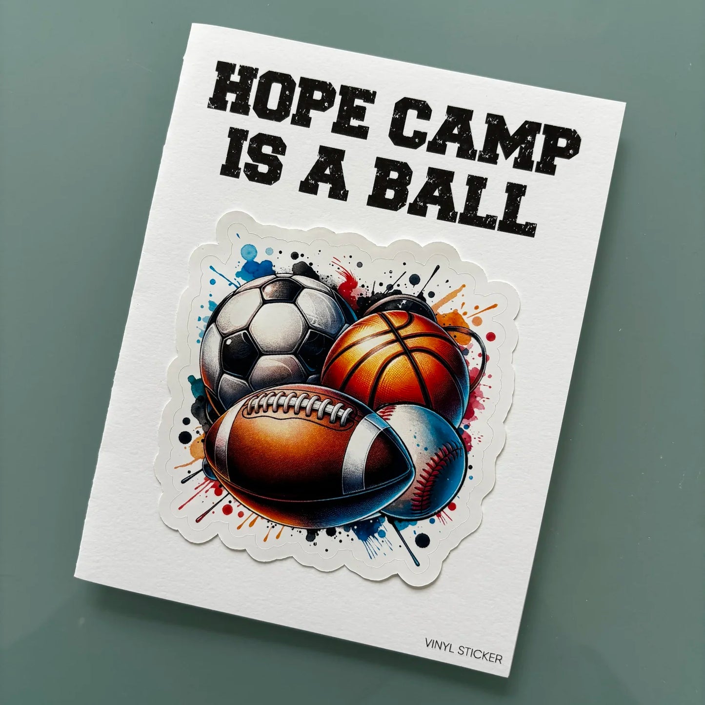 From Home Vinyl Sticker Cards