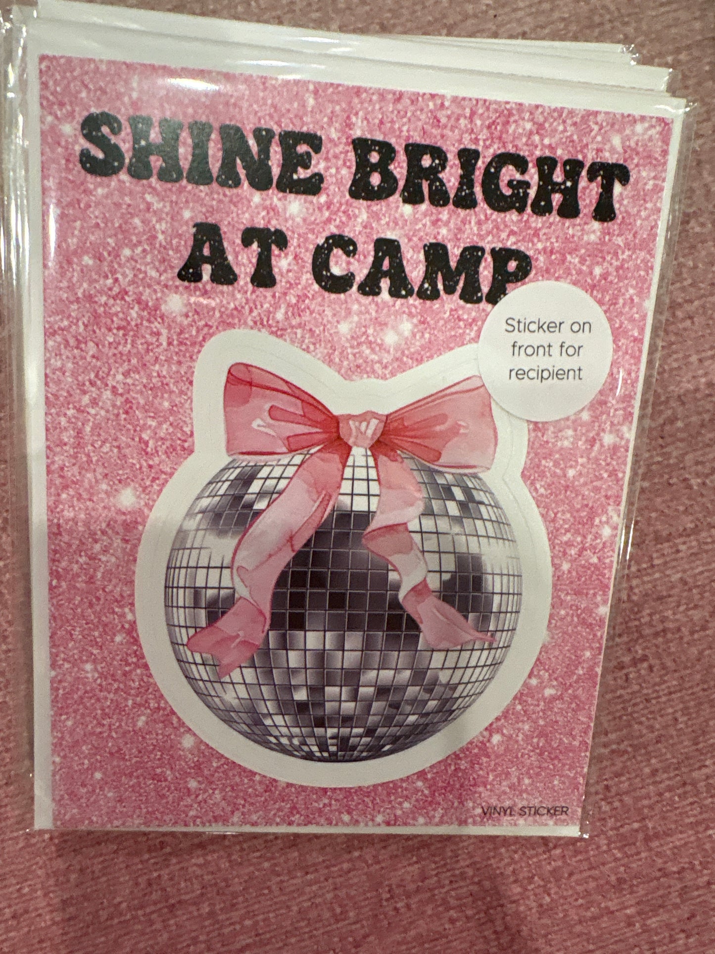 From Home Vinyl Sticker Cards
