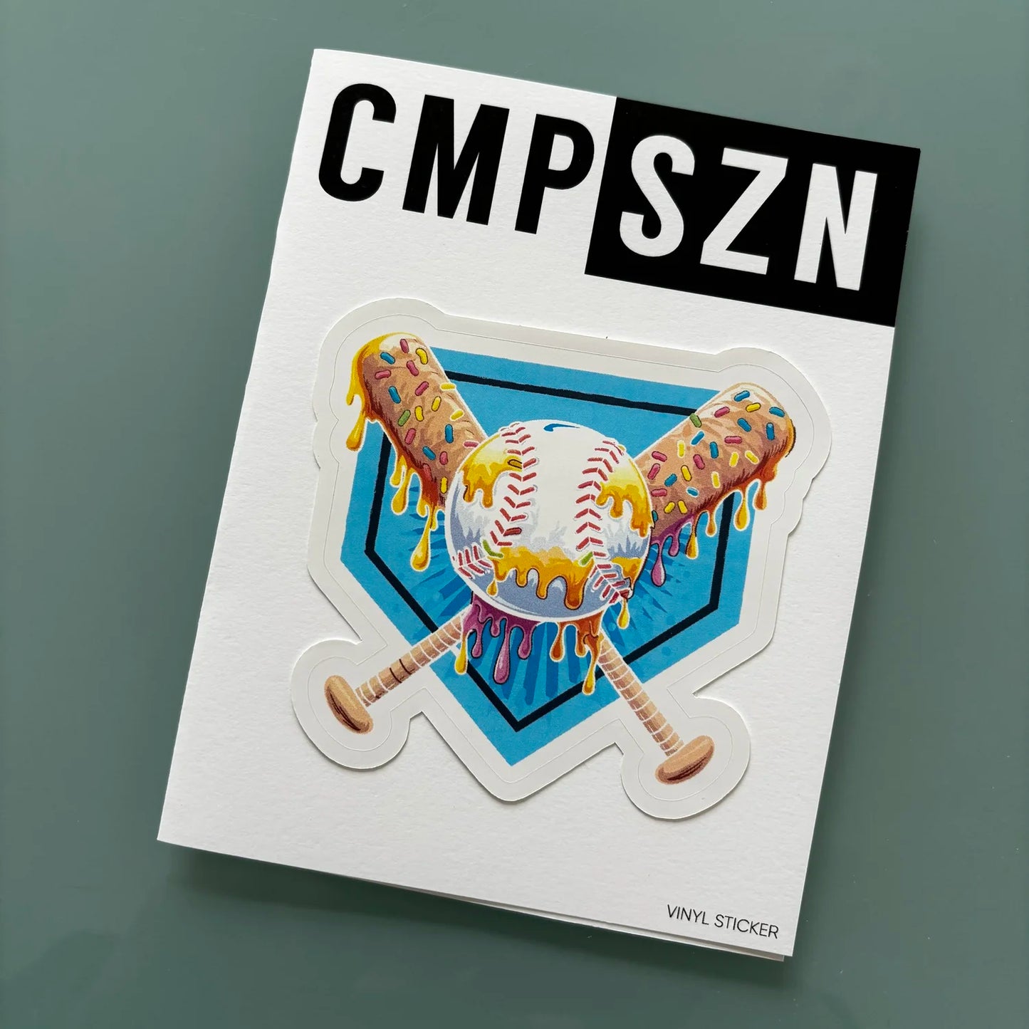 From Home Vinyl Sticker Cards