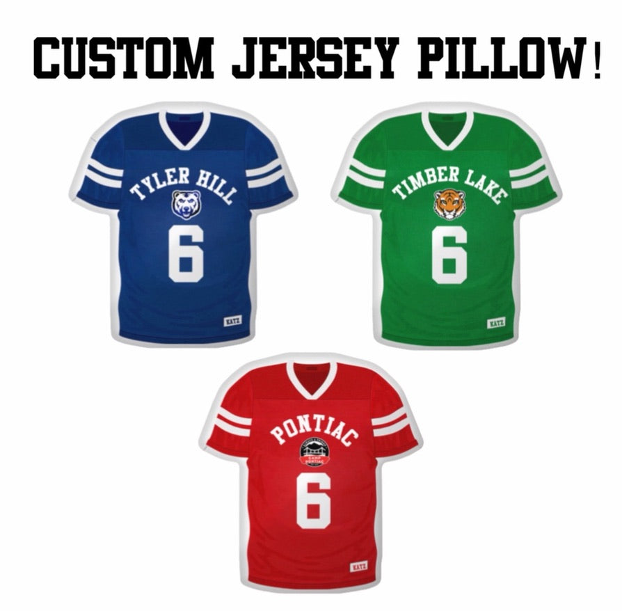 Jersey Shaped Pillows