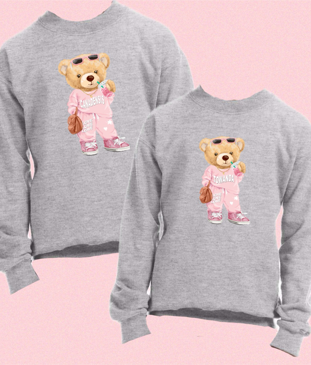 Bear Crew Neck Sweatshirt