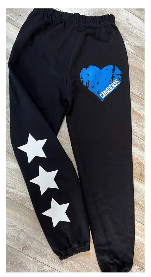 Stars and Heart Sweatpants