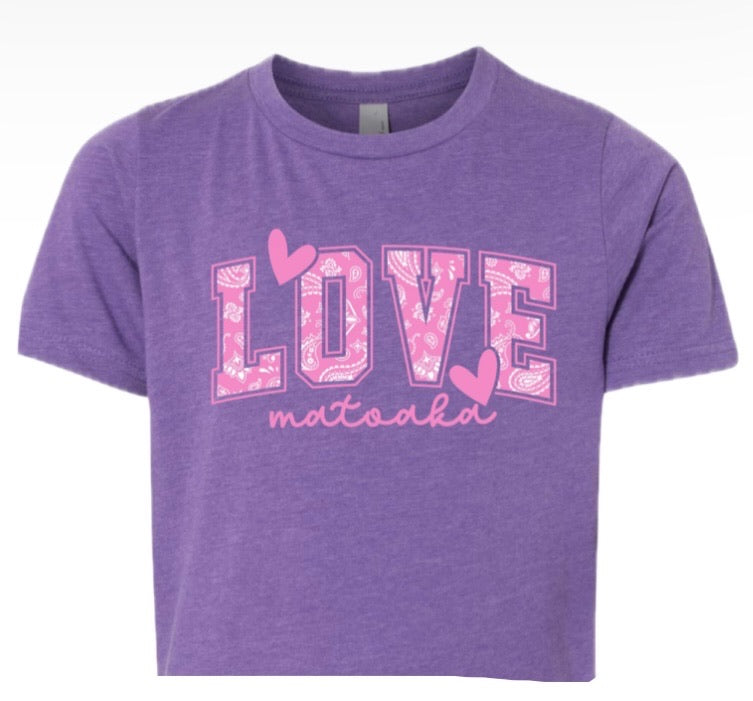 LOVE Camp Name Tee