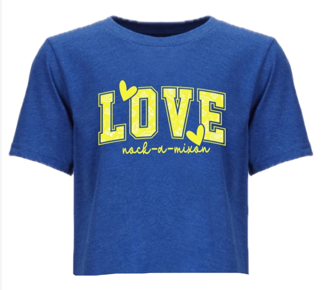 LOVE Camp Name Tee