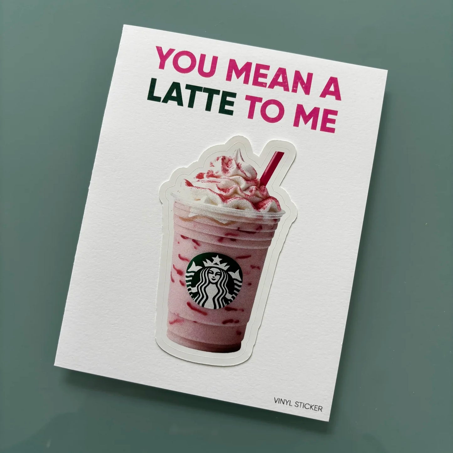 From Home Vinyl Sticker Cards