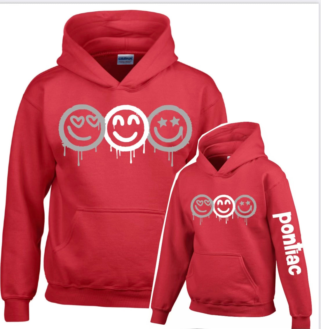 3 Smile Hoodie