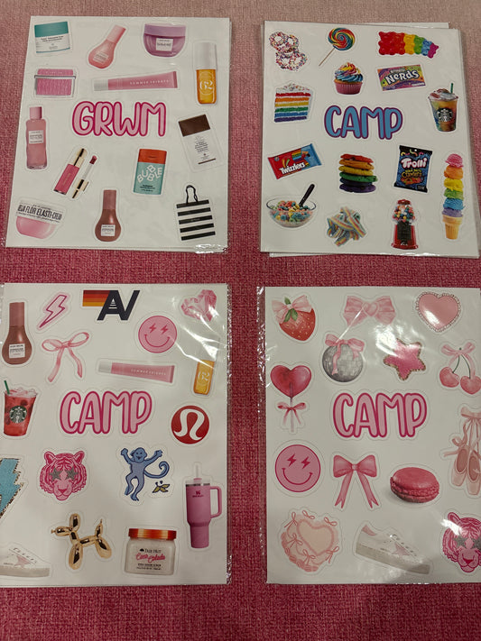 Vinyl Sticker Sheet