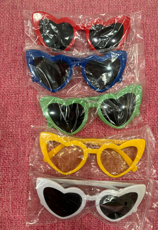 Heart glasses