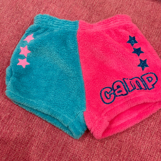 Fuzzy shorts