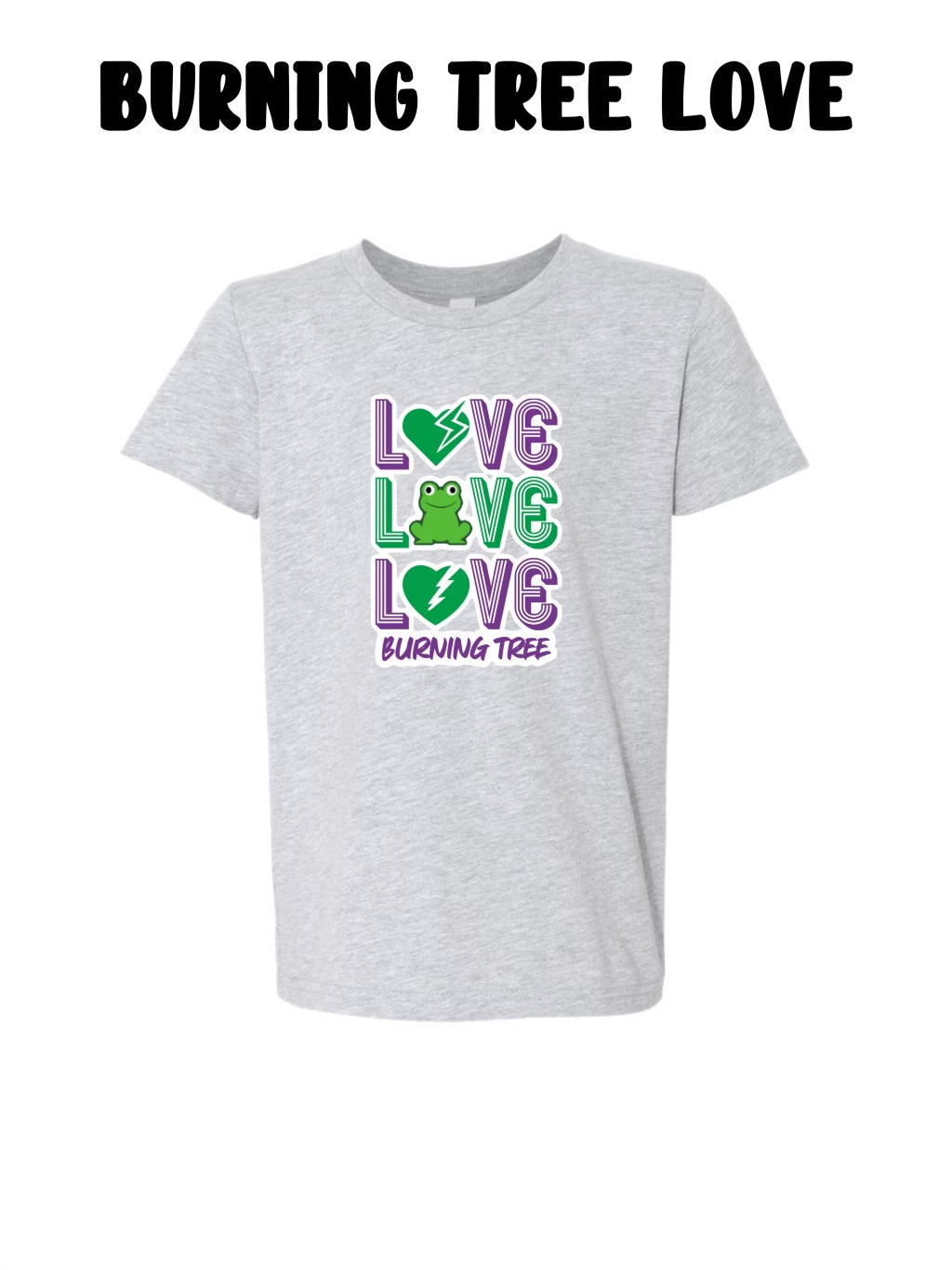 Burning Tree Love T-Shirt