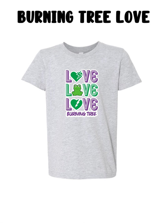 Burning Tree Love T-Shirt