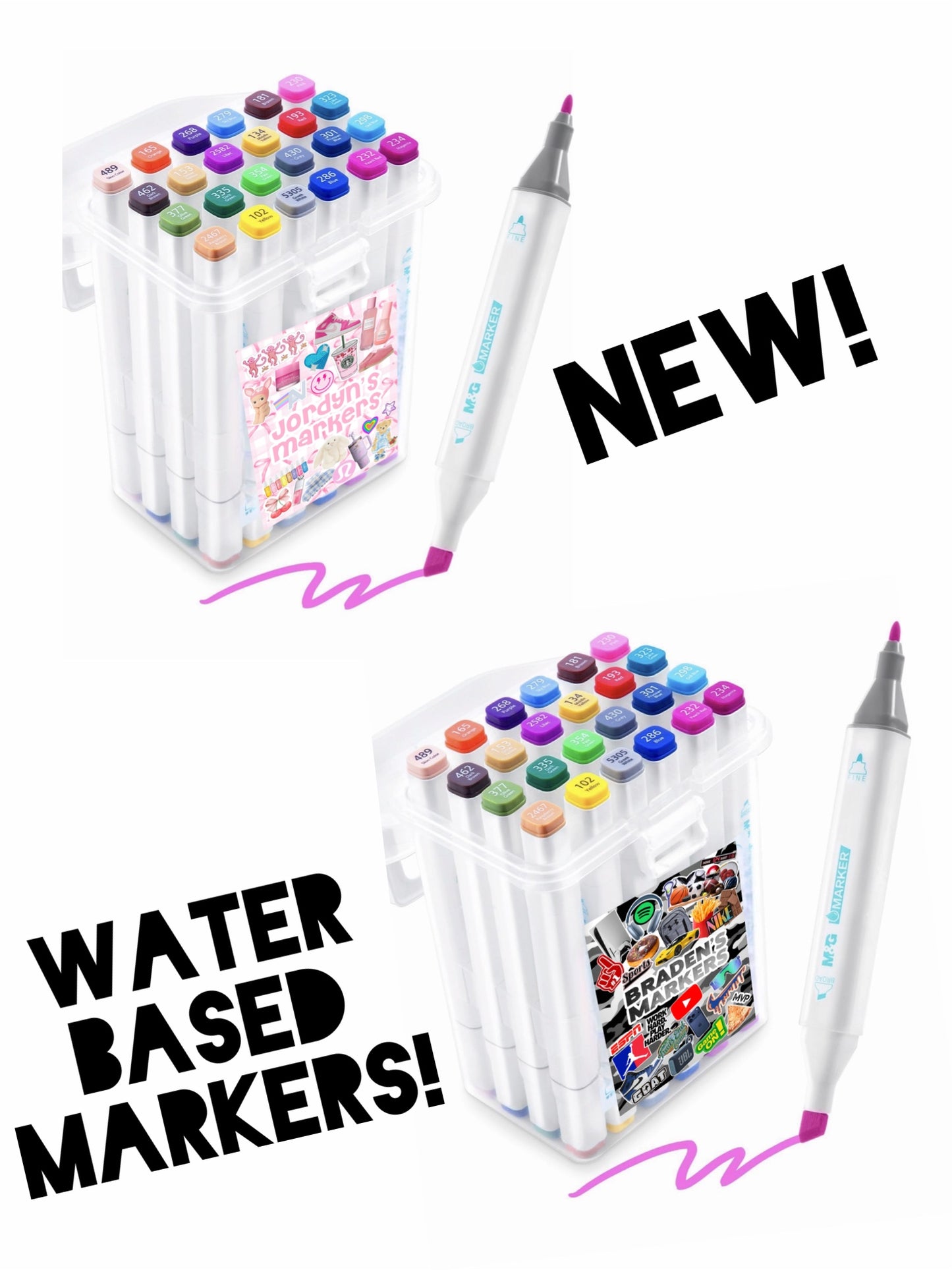 Water Based Markers