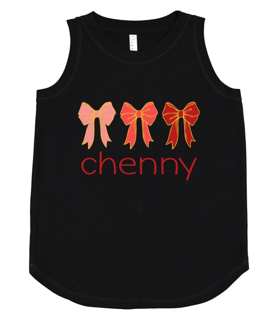 Ombre Bow Tee or Tank