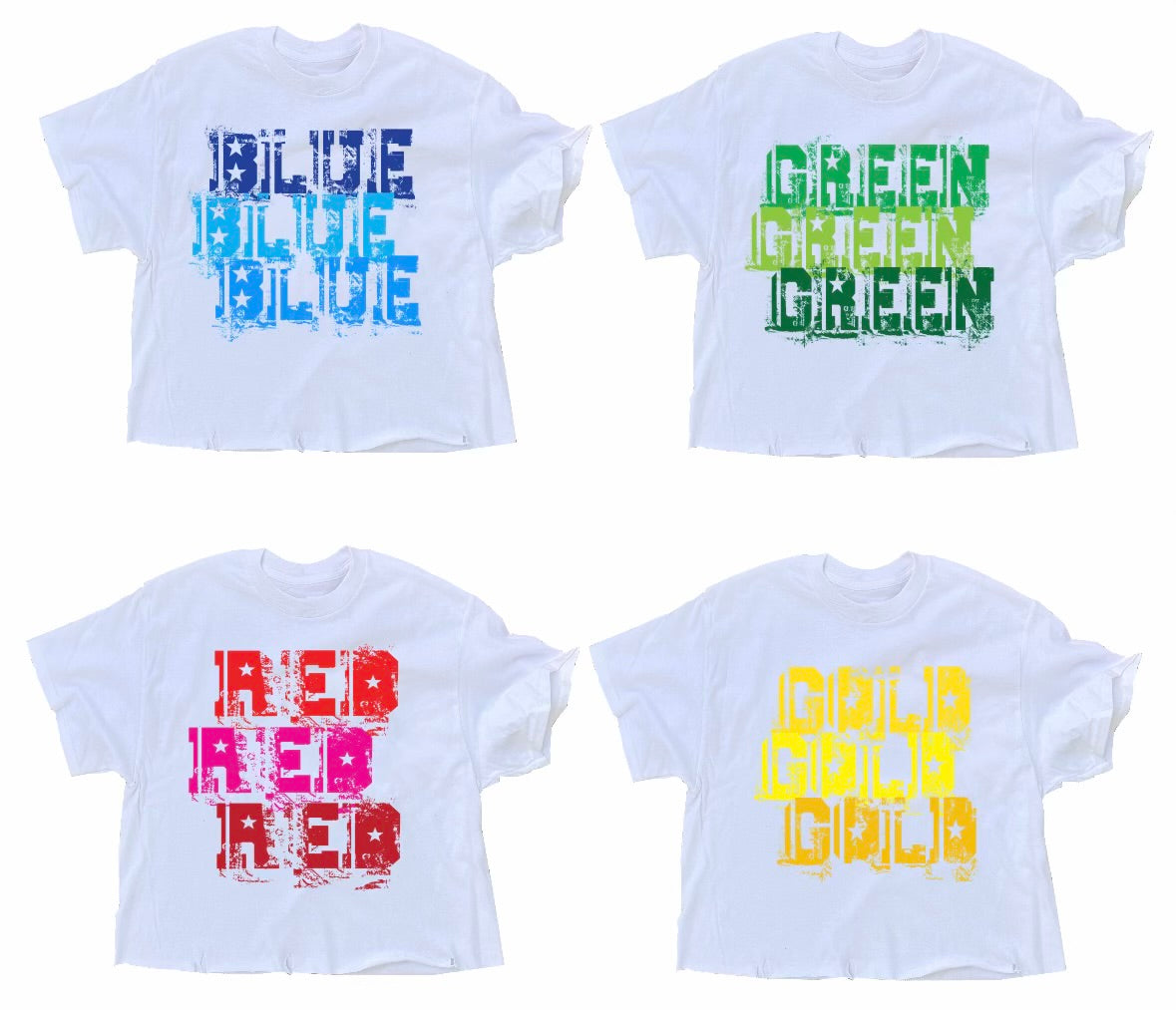 Color War Repeat Tee