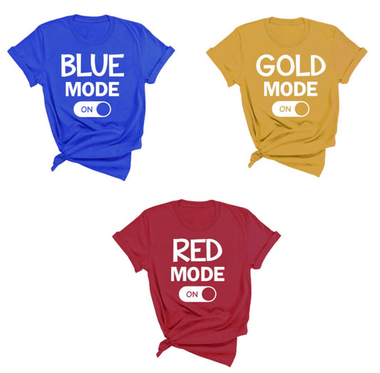 Color War Mode Tee