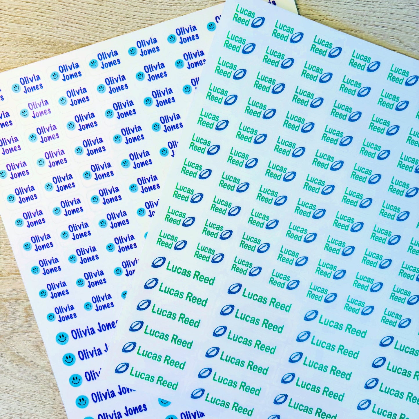 Camp & S'more Machine Washable Name Labels