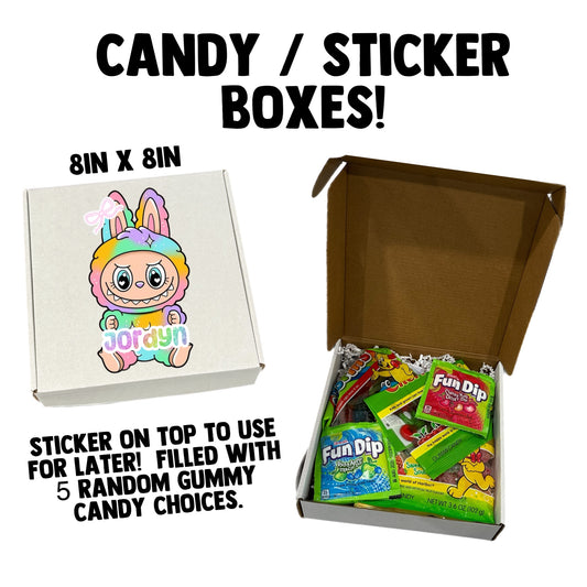 Candy/ Sticker Box
