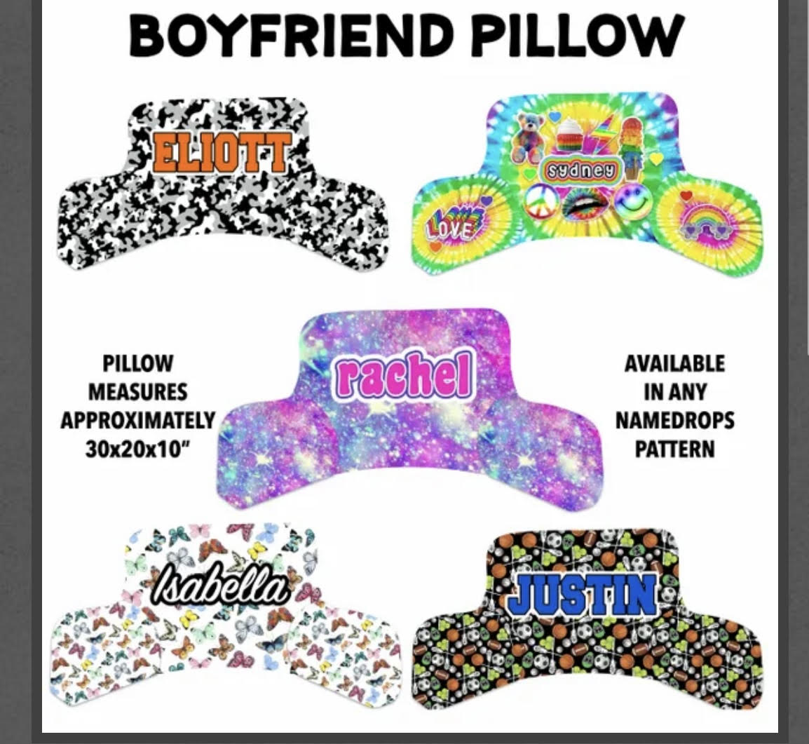 Personalized Boyfriend Pillow